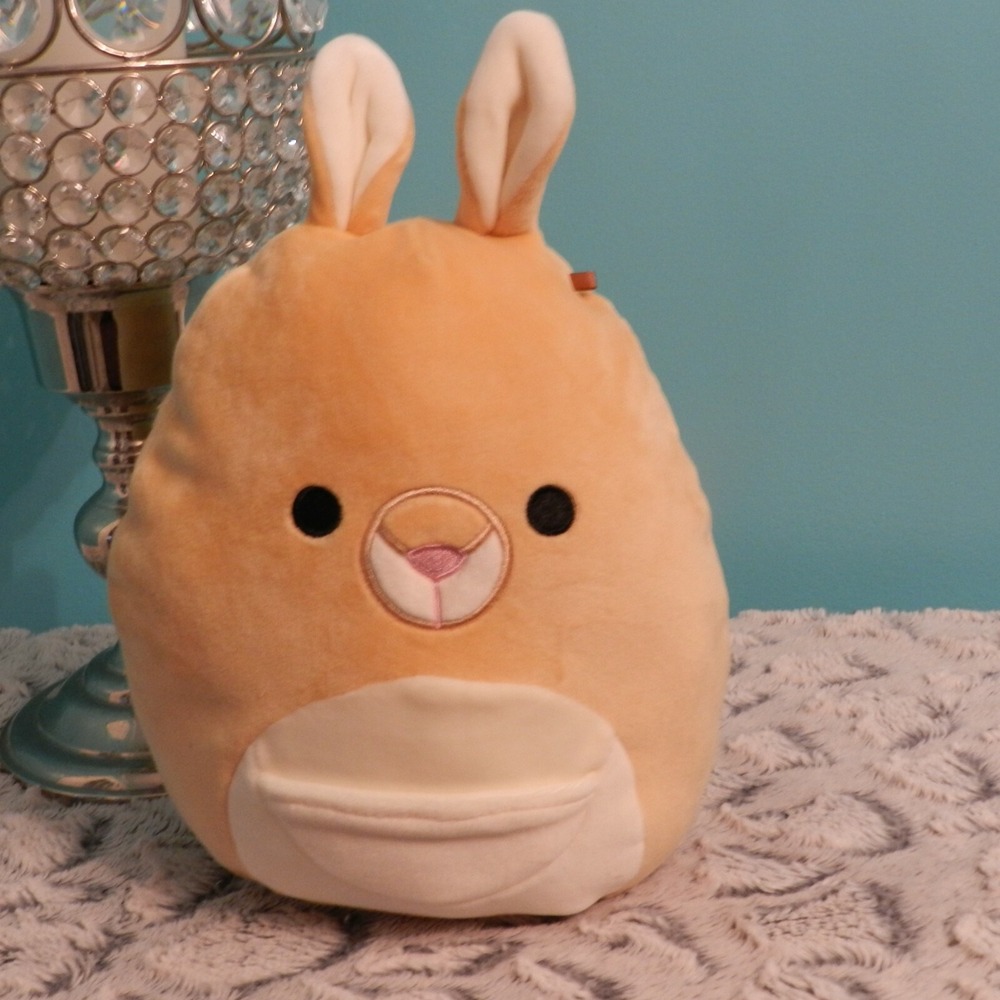 Squishmallow 8" Keely the Brown Kangaroo Kellytoy Plush 2019 with Tag